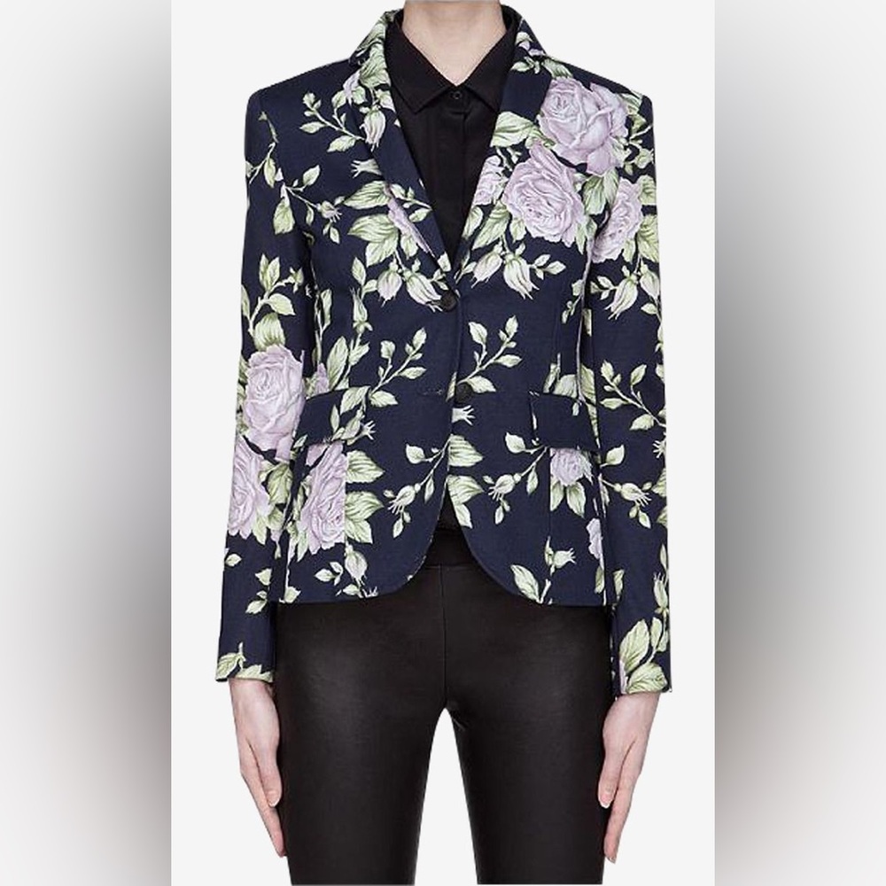 Rag and bone floral blazer